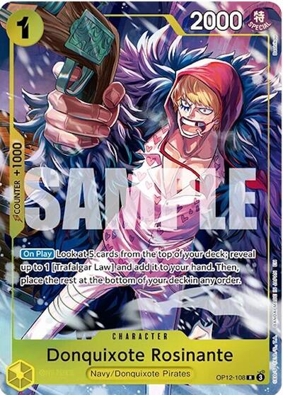 Donquixote Rosinante (Illustration Box Vol.6) #OP12-108 One Piece Promotion Cards