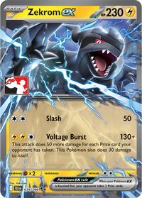Zekrom ex #34 Prize Pack Series Cards