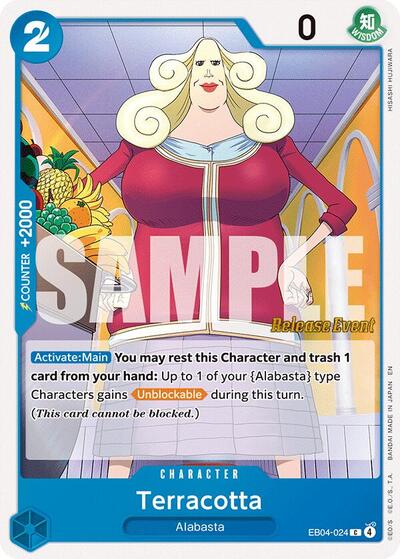 Terracotta #EB04-024 The Azure Sea's Seven Release Event Cards