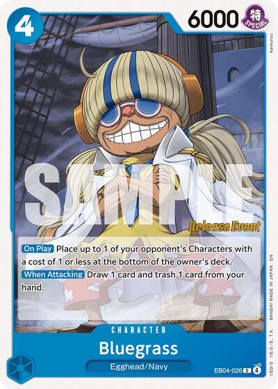 Bluegrass #EB04-026 The Azure Sea's Seven Release Event Cards