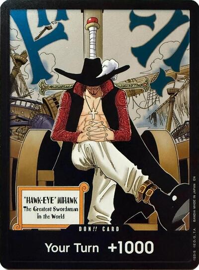 DON!! Card (Dracule Mihawk) #promo The Azure Sea's Seven