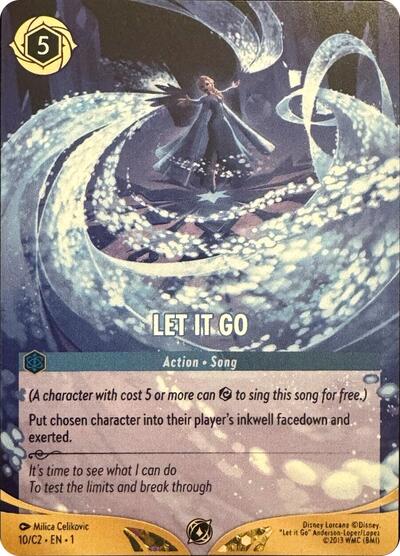 Let It Go (Disney Lorcana Challenge) #10 Disney Lorcana Promo Cards