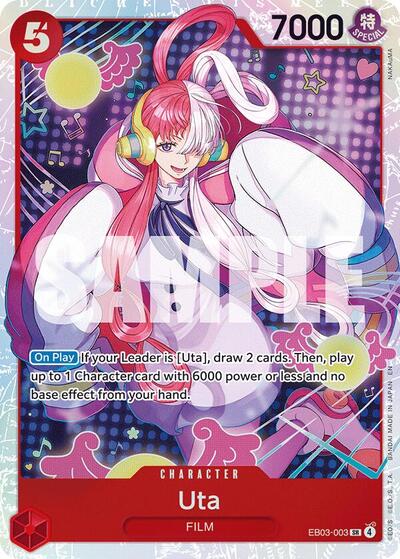 Uta #EB03-003 Extra Booster: One Piece Heroines Edition