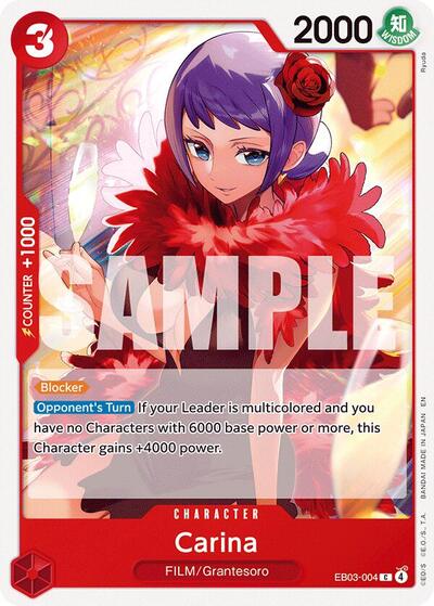 Carina #EB03-004 Extra Booster: One Piece Heroines Edition