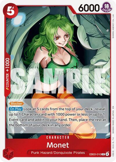 Monet #EB03-010 Extra Booster: One Piece Heroines Edition