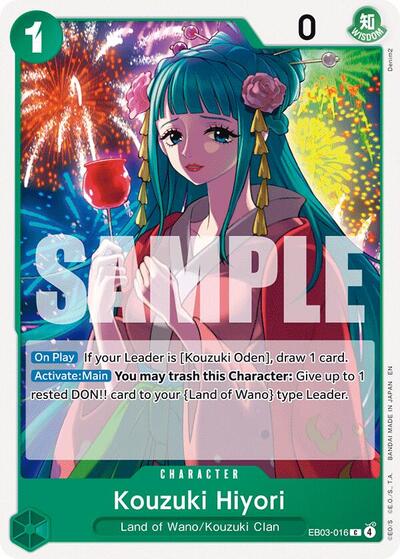 Kouzuki Hiyori #EB03-016 Extra Booster: One Piece Heroines Edition