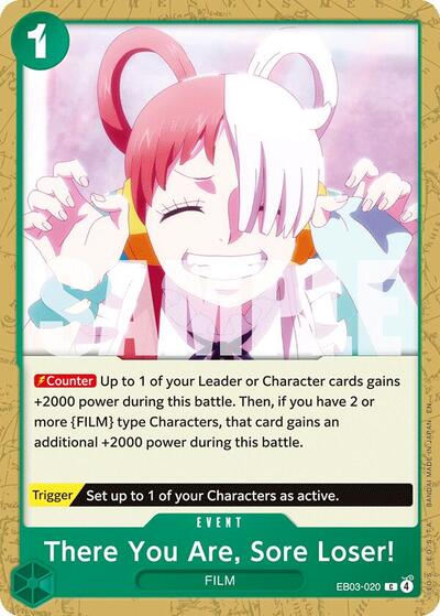 There You Are, Sore Loser! #EB03-020 Extra Booster: One Piece Heroines Edition
