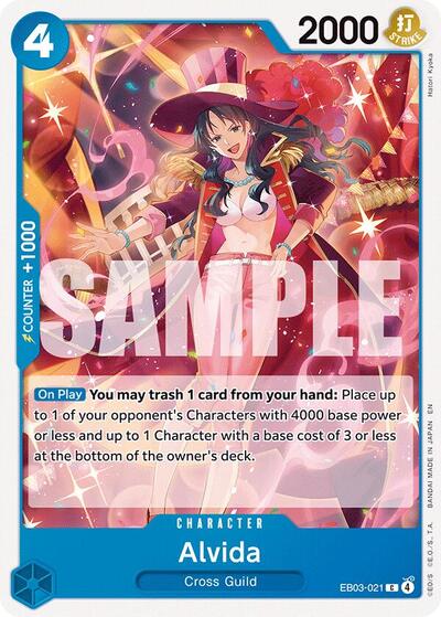Alvida #EB03-021 Extra Booster: One Piece Heroines Edition