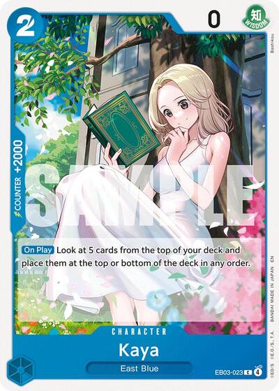 Kaya #EB03-023 Extra Booster: One Piece Heroines Edition