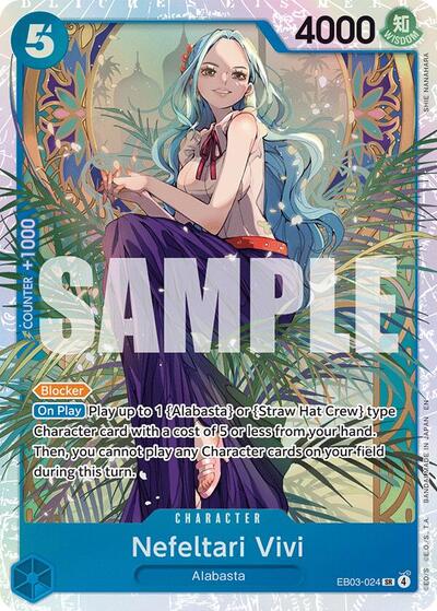 Nefeltari Vivi #EB03-024 Extra Booster: One Piece Heroines Edition