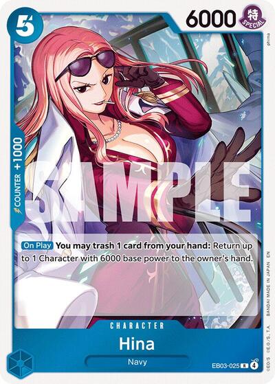 Hina #EB03-025 Extra Booster: One Piece Heroines Edition