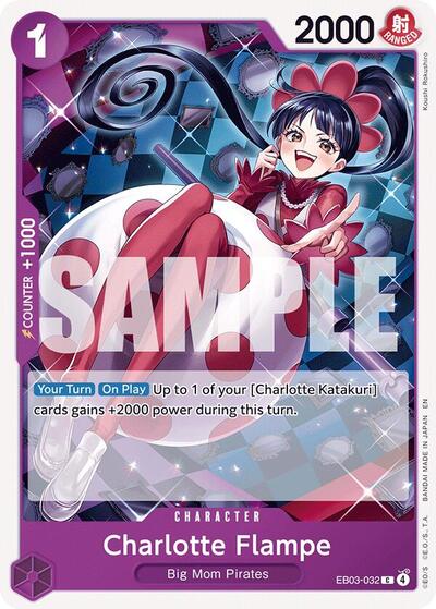 Charlotte Flampe #EB03-032 Extra Booster: One Piece Heroines Edition