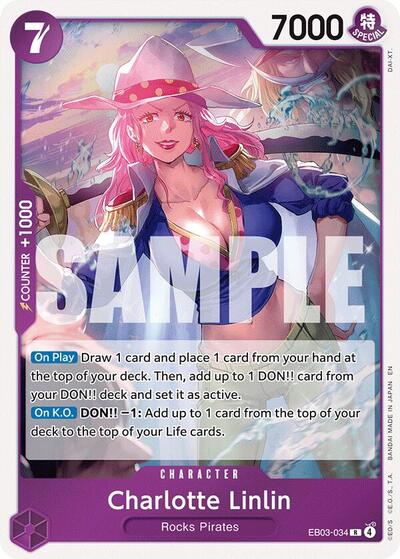 Charlotte Linlin #EB03-034 Extra Booster: One Piece Heroines Edition