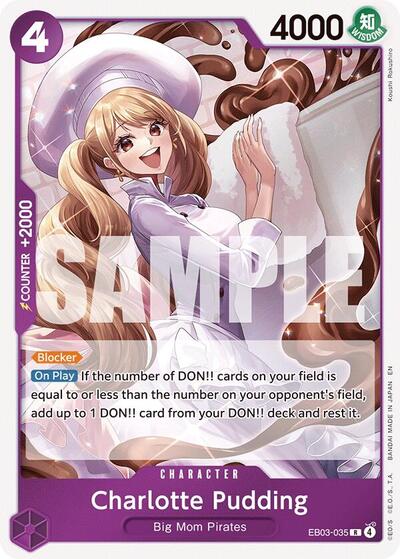 Charlotte Pudding #EB03-035 Extra Booster: One Piece Heroines Edition