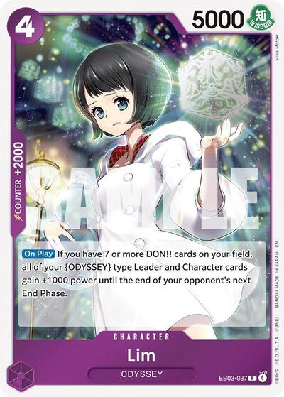Lim #EB03-037 Extra Booster: One Piece Heroines Edition