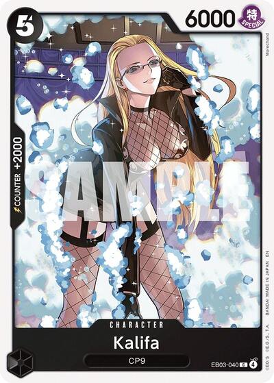 Kalifa #EB03-040 Extra Booster: One Piece Heroines Edition