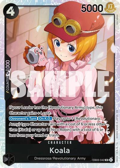 Koala #EB03-042 Extra Booster: One Piece Heroines Edition
