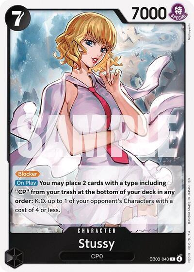 Stussy #EB03-043 Extra Booster: One Piece Heroines Edition