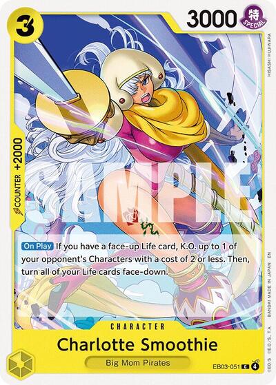 Charlotte Smoothie #EB03-051 Extra Booster: One Piece Heroines Edition