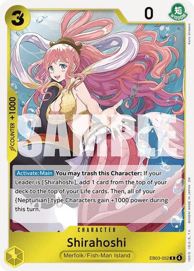Shirahoshi #EB03-052 Extra Booster: One Piece Heroines Edition