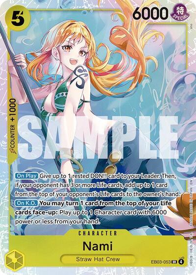 Nami #EB03-053 Extra Booster: One Piece Heroines Edition