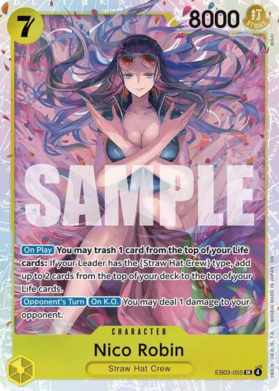 Nico Robin #EB03-055 Extra Booster: One Piece Heroines Edition