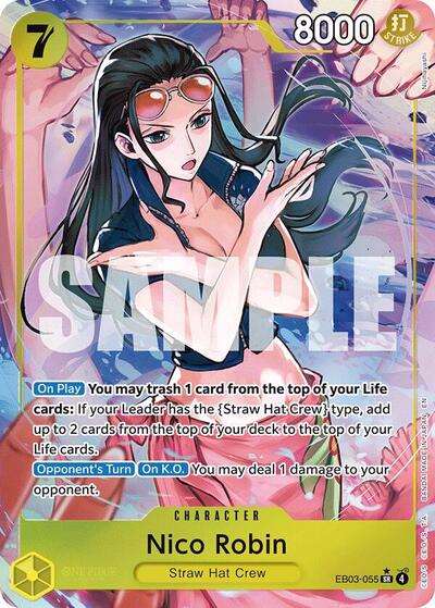 Nico Robin (Alternate Art) #EB03-055 Extra Booster: One Piece Heroines Edition