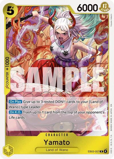 Yamato #EB03-057 Extra Booster: One Piece Heroines Edition