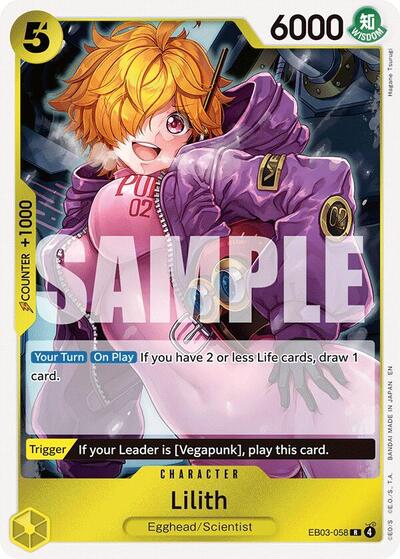 Lilith #EB03-058 Extra Booster: One Piece Heroines Edition