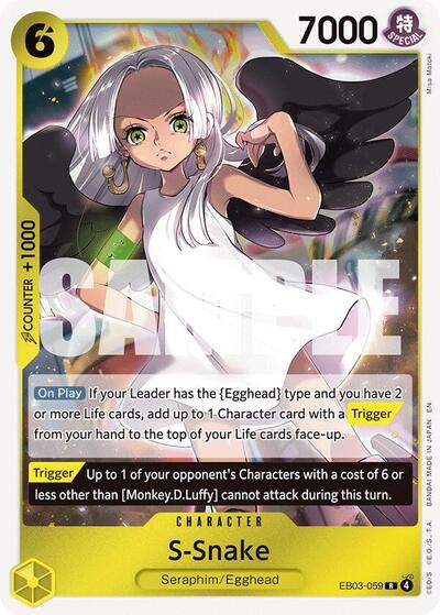 S-Snake #EB03-059 Extra Booster: One Piece Heroines Edition