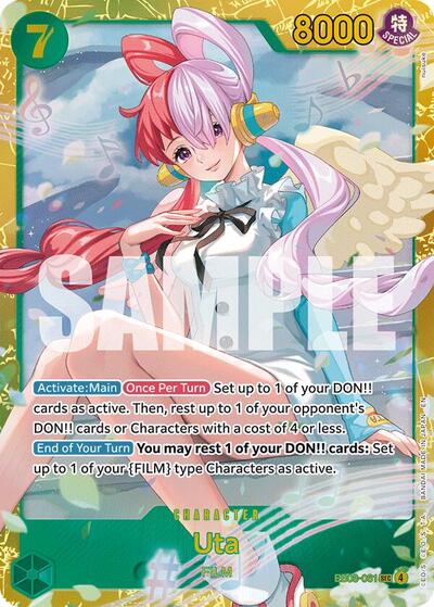 Uta #EB03-061 Extra Booster: One Piece Heroines Edition