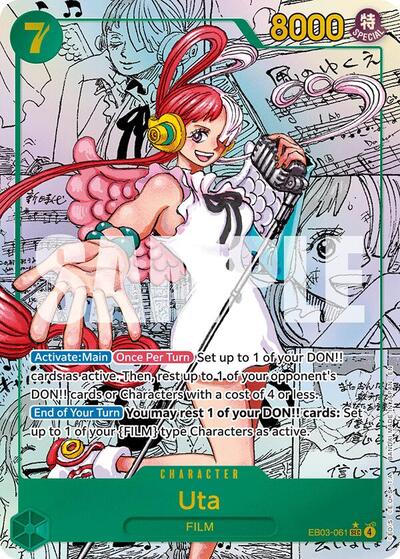 Uta (Manga) #EB03-061 Extra Booster: One Piece Heroines Edition
