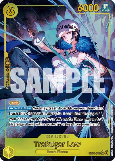Trafalgar Law (Alternate Art) #EB03-062 Extra Booster: One Piece Heroines Edition