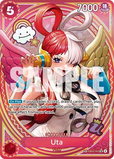 Uta (SP) #EB03-003 Extra Booster: One Piece Heroines Edition