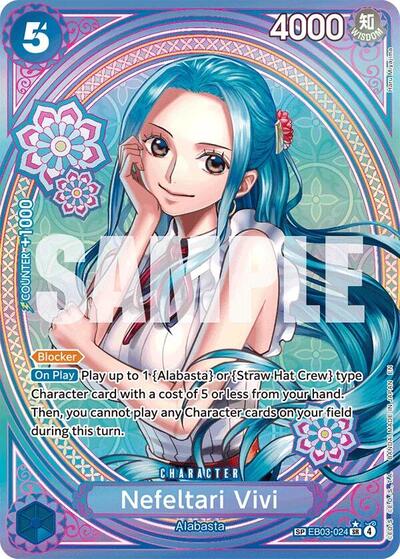 Nefeltari Vivi (SP) #EB03-024 Extra Booster: One Piece Heroines Edition