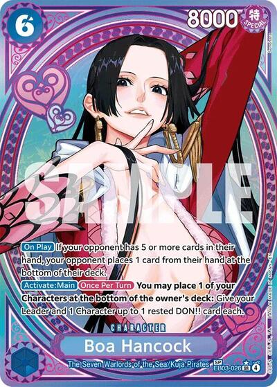 Boa Hancock (SP) #EB03-026 Extra Booster: One Piece Heroines Edition