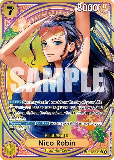 Nico Robin (SP) #EB03-055 Extra Booster: One Piece Heroines Edition