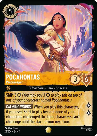 Pocahontas - Peacekeeper #22 Winterspell