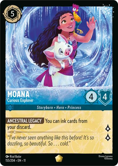 Moana - Curious Explorer #155 Winterspell