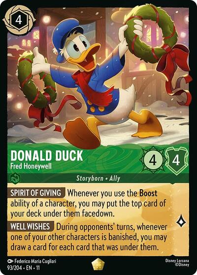 Donald Duck - Fred Honeywell #93 Winterspell