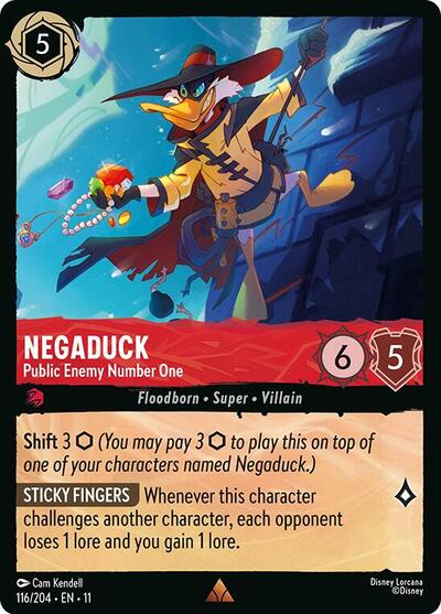 Negaduck - Public Enemy Number One #116 Winterspell