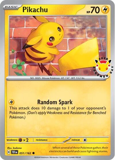 Pikachu #51 Miscellaneous Cards & Products