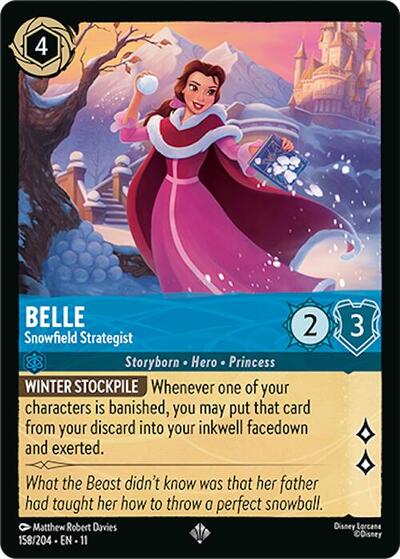 Belle - Snowfield Strategist #158 Winterspell