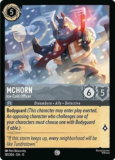 McHorn - Ice-Cold Officer #181 Winterspell