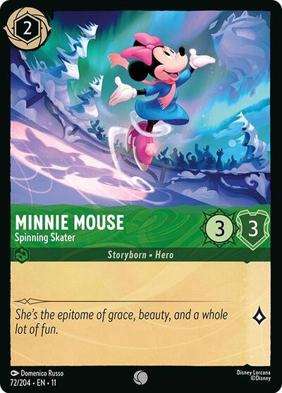 Minnie Mouse - Spinning Skater #72 Winterspell