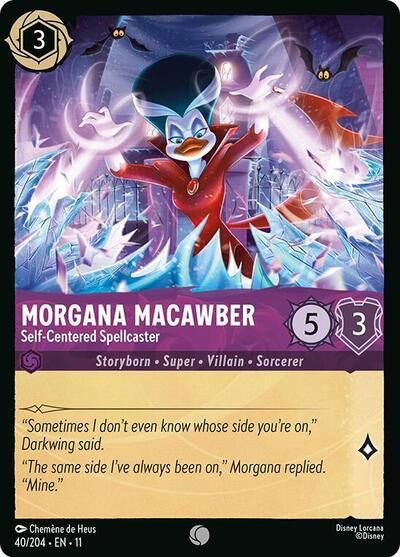 Morgana Macawber - Self-Centered Spellcaster #40 Winterspell