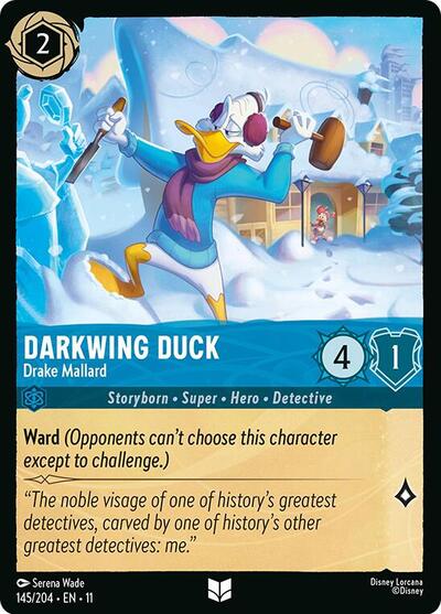 Darkwing Duck - Drake Mallard #145 Winterspell