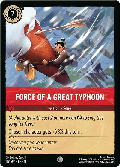 Force of a Great Typhoon #128 Winterspell