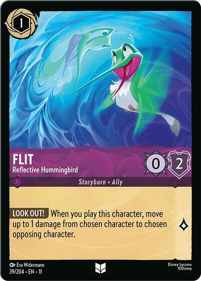Flit - Reflective Hummingbird #39 Winterspell