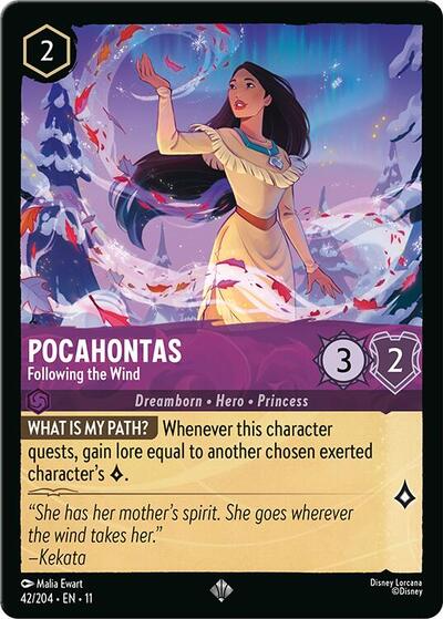 Pocahontas - Following the Wind #42 Winterspell